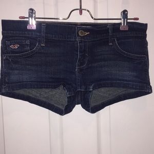 Dark Jean Hollister Shorts